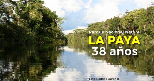 38 años del Parque Nacional Natural La Paya