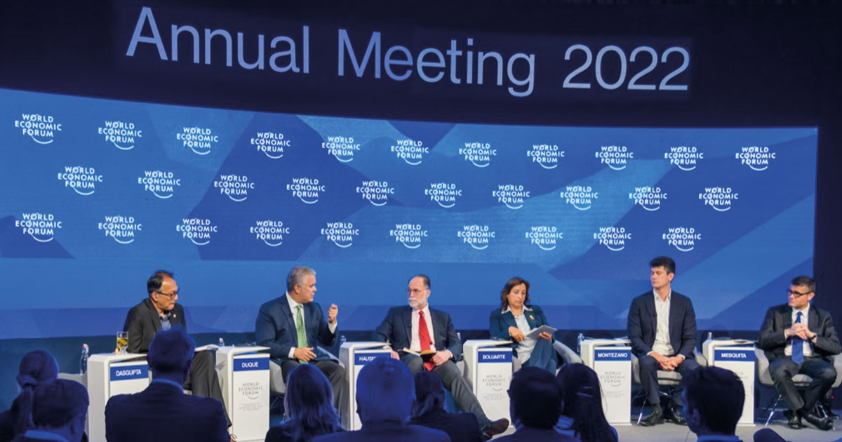 En el Foro Económico Mundial, Colombia ratificó su compromiso con la Amazonía En el Foro Económico Mundial, Colombia ratificó su compromiso con la Amazonía