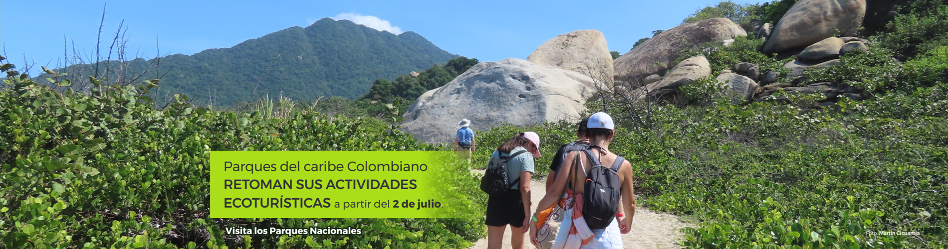 Parques Nacionales Naturales del caribe colombiano retoman sus actividades después de alerta roja por ciclón