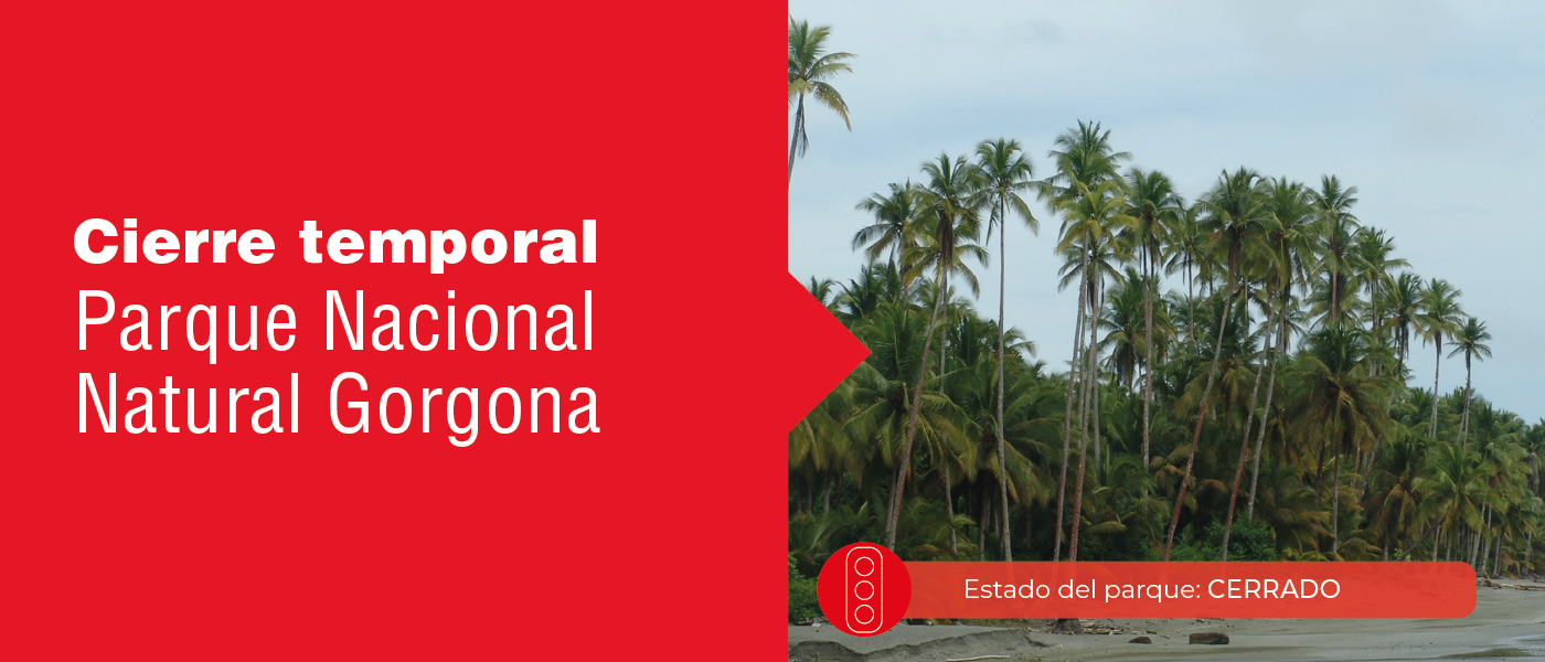 Cierre temporal del Parque Nacional Natural Gorgona por declaración de cuarentena