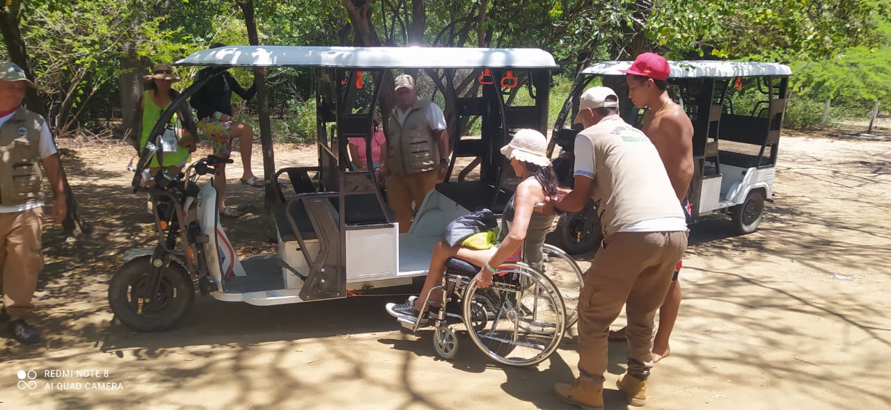 Eco taxis de Bahía Concha