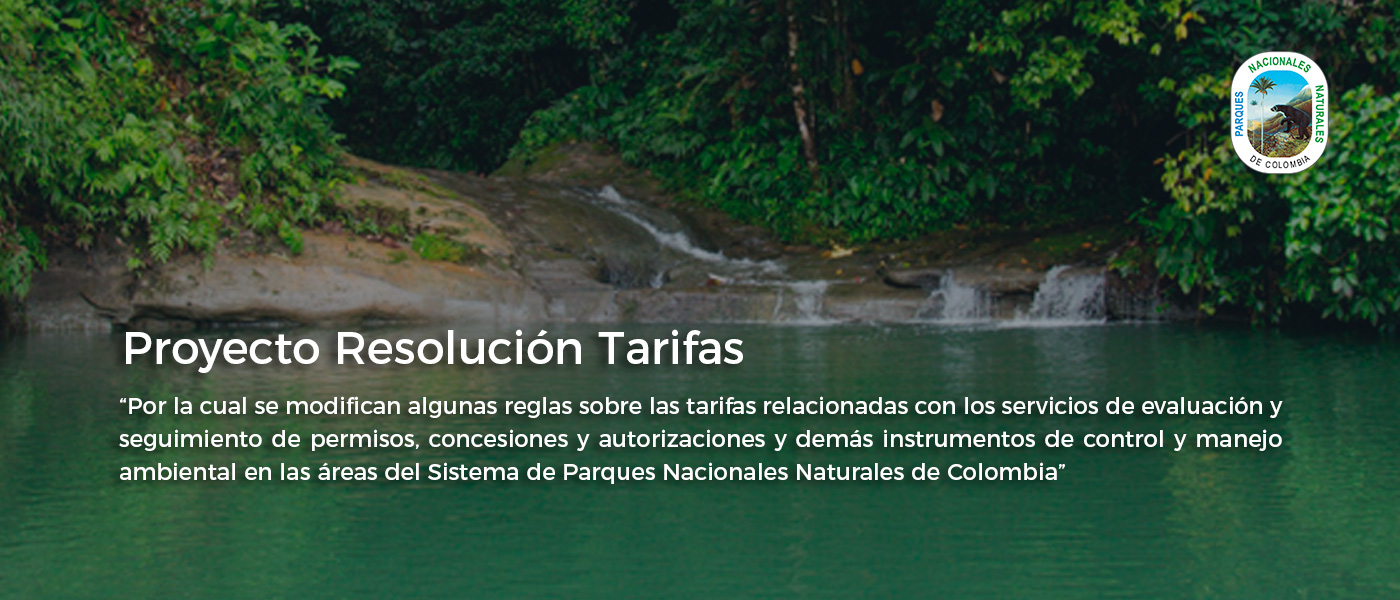 Proyecto de resolución tarifas Proyecto de resolución tarifas