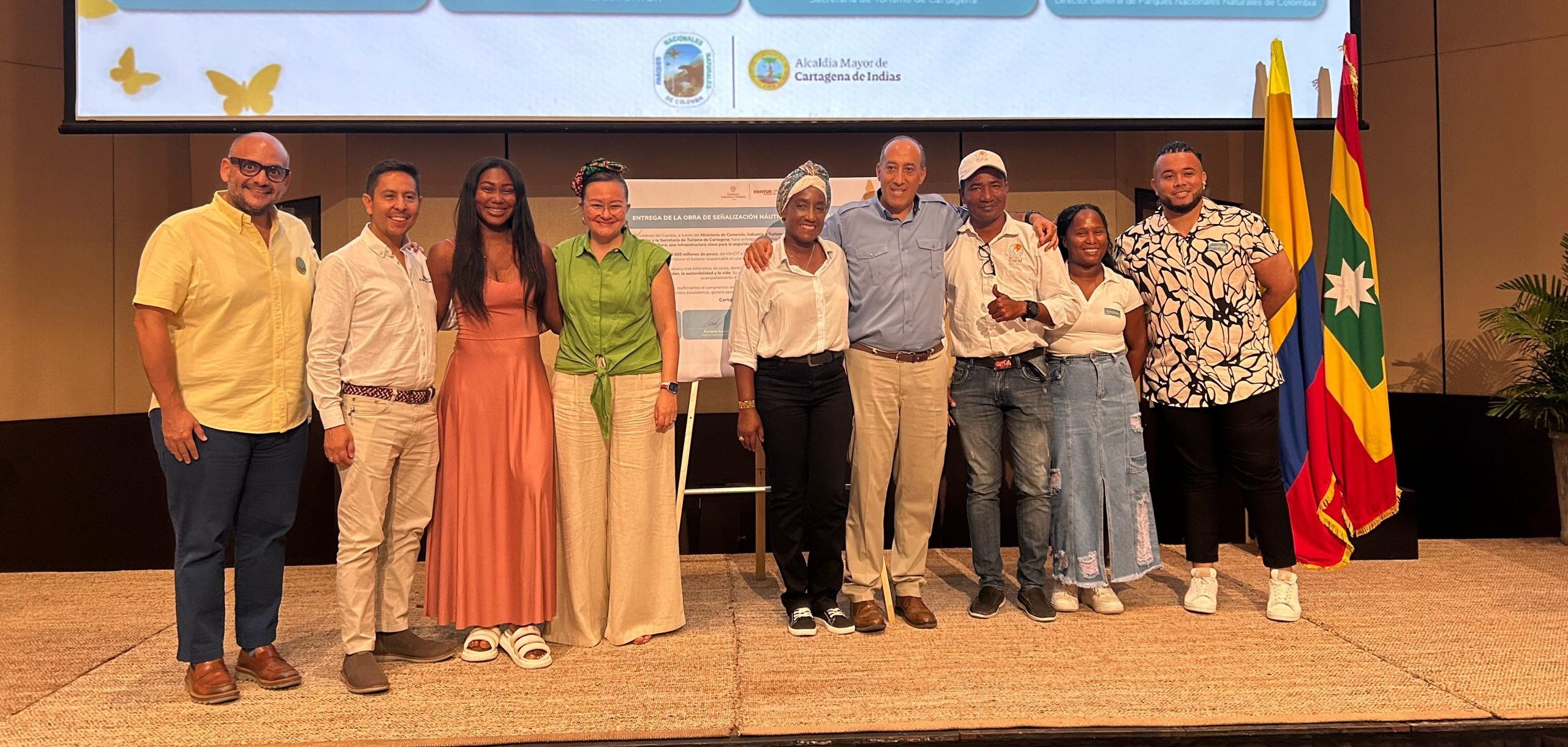Nueva señalización náutica fortalece la conservación y el turismo responsable en el Parque Nacional Natural Corales del Rosario y de San Bernardo Nueva señalización náutica fortalece la conservación y el turismo responsable en el Parque Nacional Natural Corales del Rosario y de San Bernardo