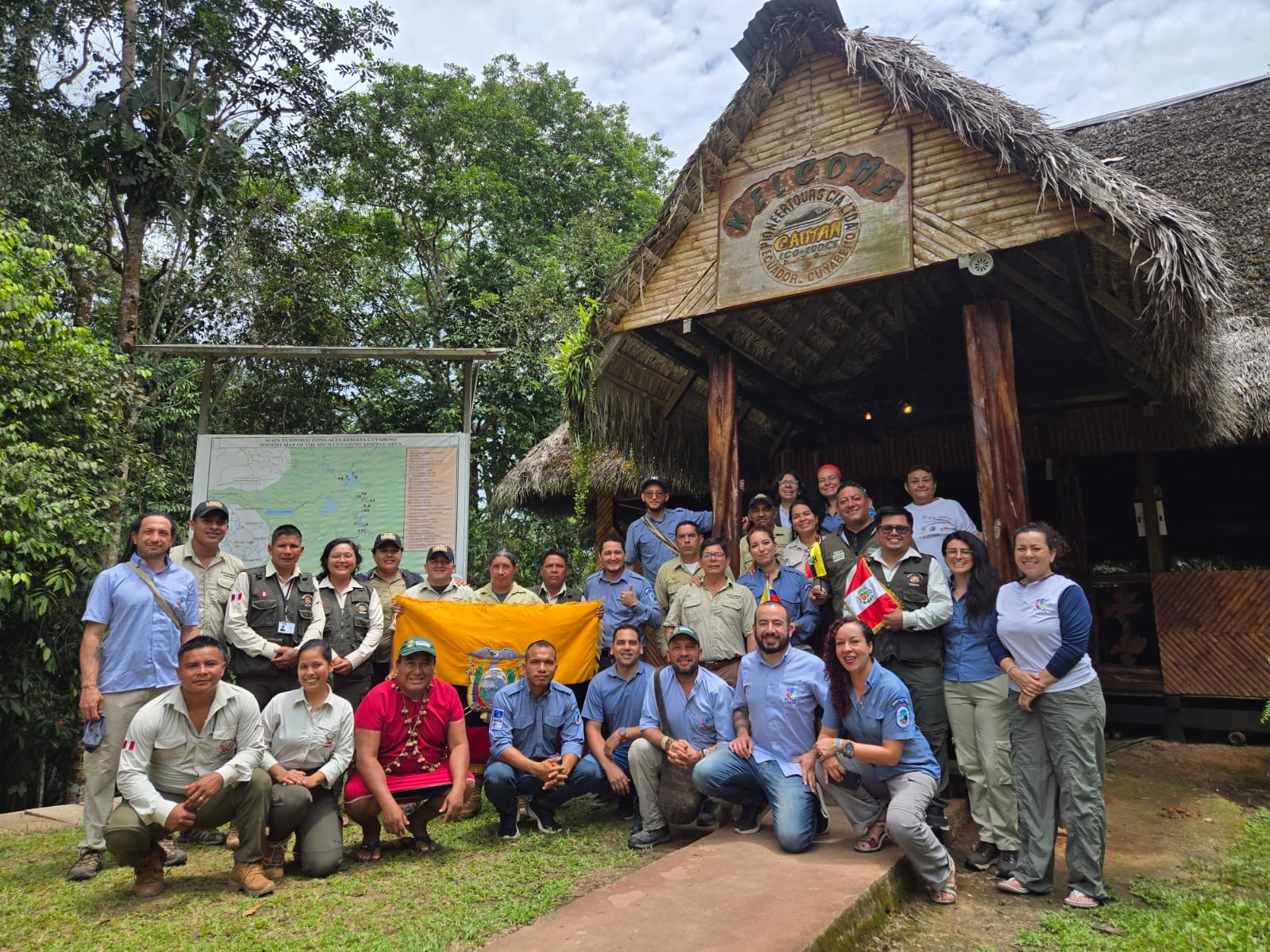Corredor Trinacional Amazónico. Colombia, Ecuador y Perú actualizan línea base y definen plan de acción para su conservación. Corredor Trinacional Amazónico. Colombia, Ecuador y Perú actualizan línea base y definen plan de acción para su conservación.