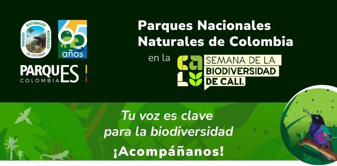 Parques Nacionales Naturales de Colombia presente en la Semana de la Biodiversidad de Cali