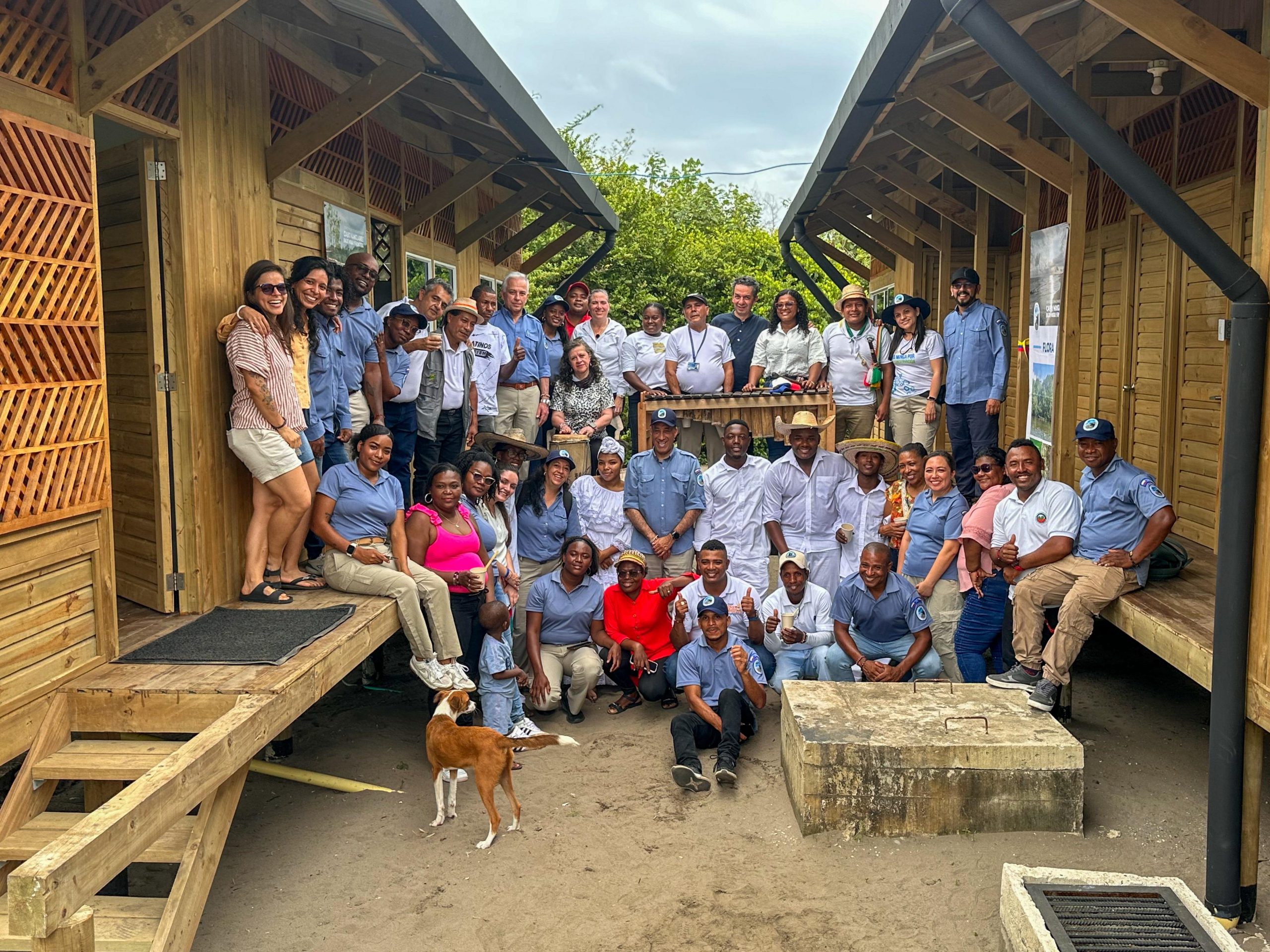 El proyecto Pacifico Biocultural entrega a Parques Nacionales Naturales infraestructura para fortalecer la conservación y el comanejo en el Distrito Nacional de Manejo Integrado Cabo Manglares, Bajo Mira y Frontera El proyecto Pacifico Biocultural entrega a Parques Nacionales Naturales infraestructura para fortalecer la conservación y el comanejo en el Distrito Nacional de Manejo Integrado Cabo Manglares, Bajo Mira y Frontera