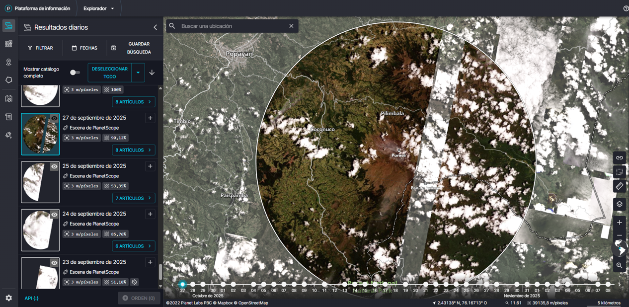 Parques Nacionales Naturales de Colombia anuncia cierre temporal de sectores en el Parque Nacional Natural Puracé ante alerta naranja del volcán Puracé