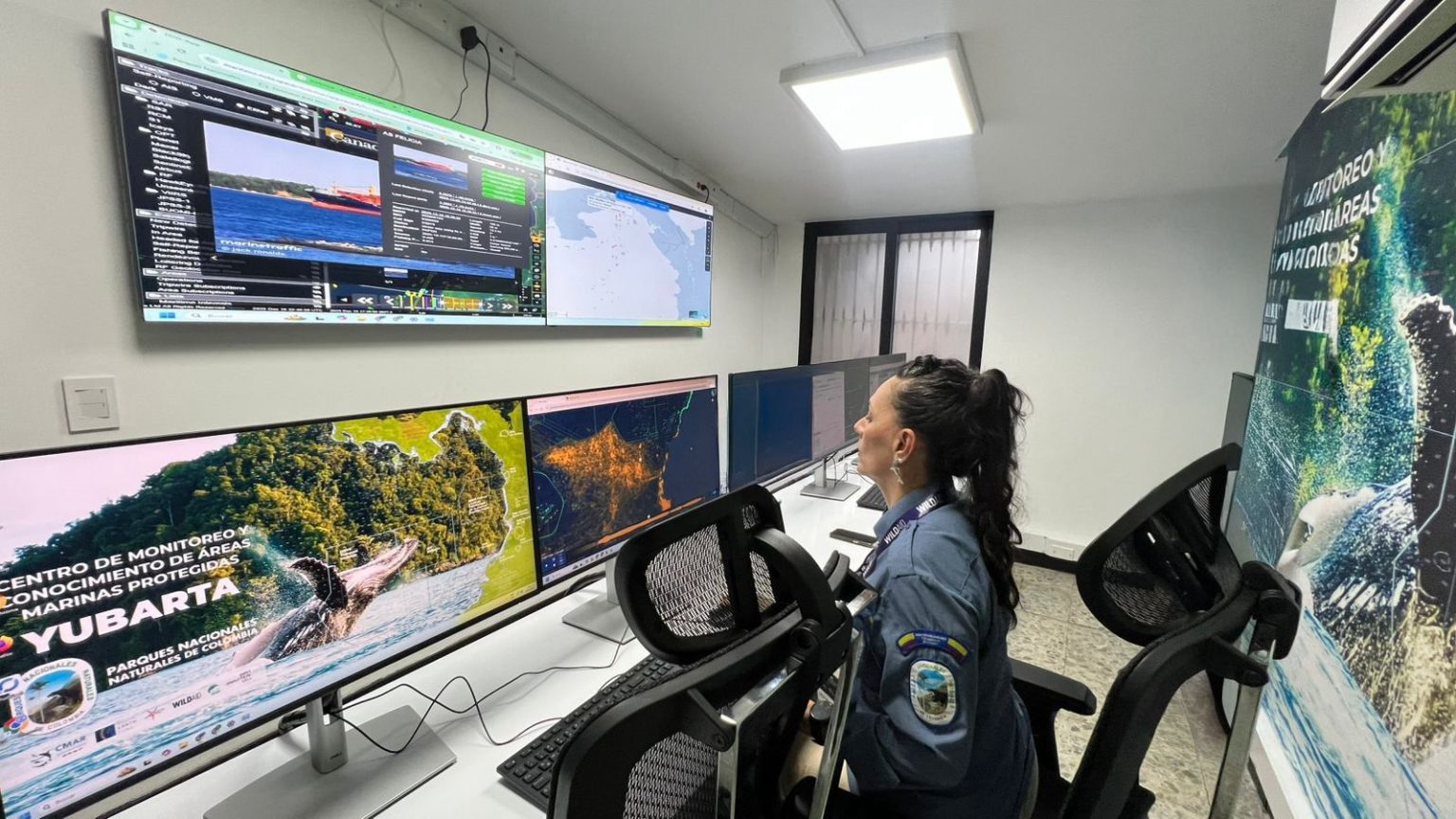 ”YUBARTA”, el centro monitorear en tiempo real el Pacífico