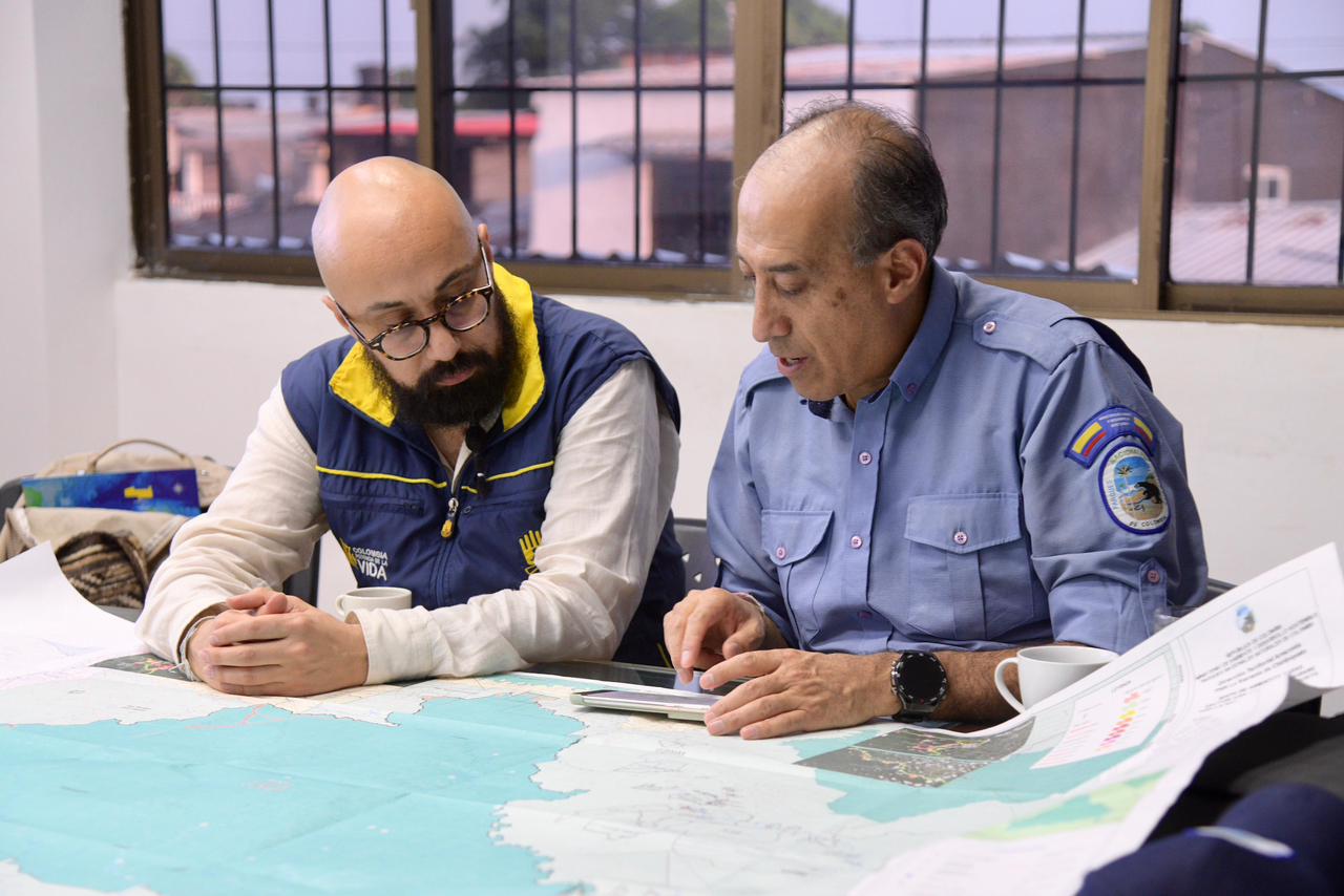 Parques Nacionales Naturales y la Unidad Nacional para la Gestión del Riesgo fortalecerán el monitoreo climático e investigación en el PNN Serranía de Chiribiquete