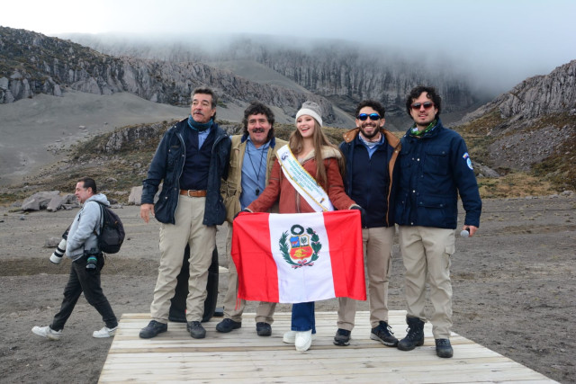 El Nevado del Ruiz les concedió una postal en un paraíso natural a las candidatas al Reinado Internacional del Café