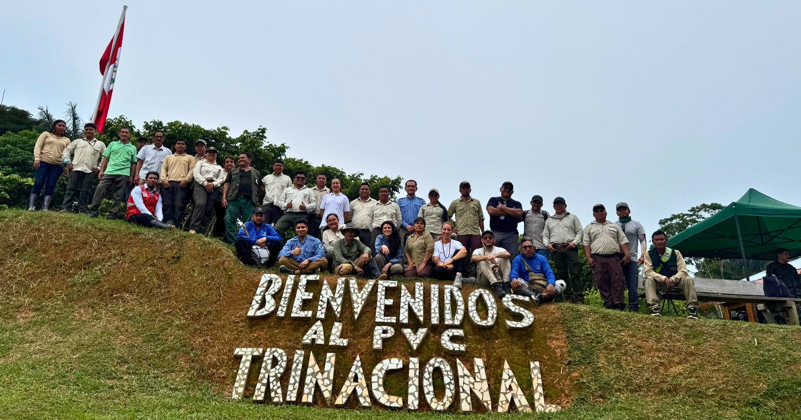 ¡Colombia, Perú y Ecuador unidos!  Acciones trinacionales para la gestión sostenible  del corredor amazónico.