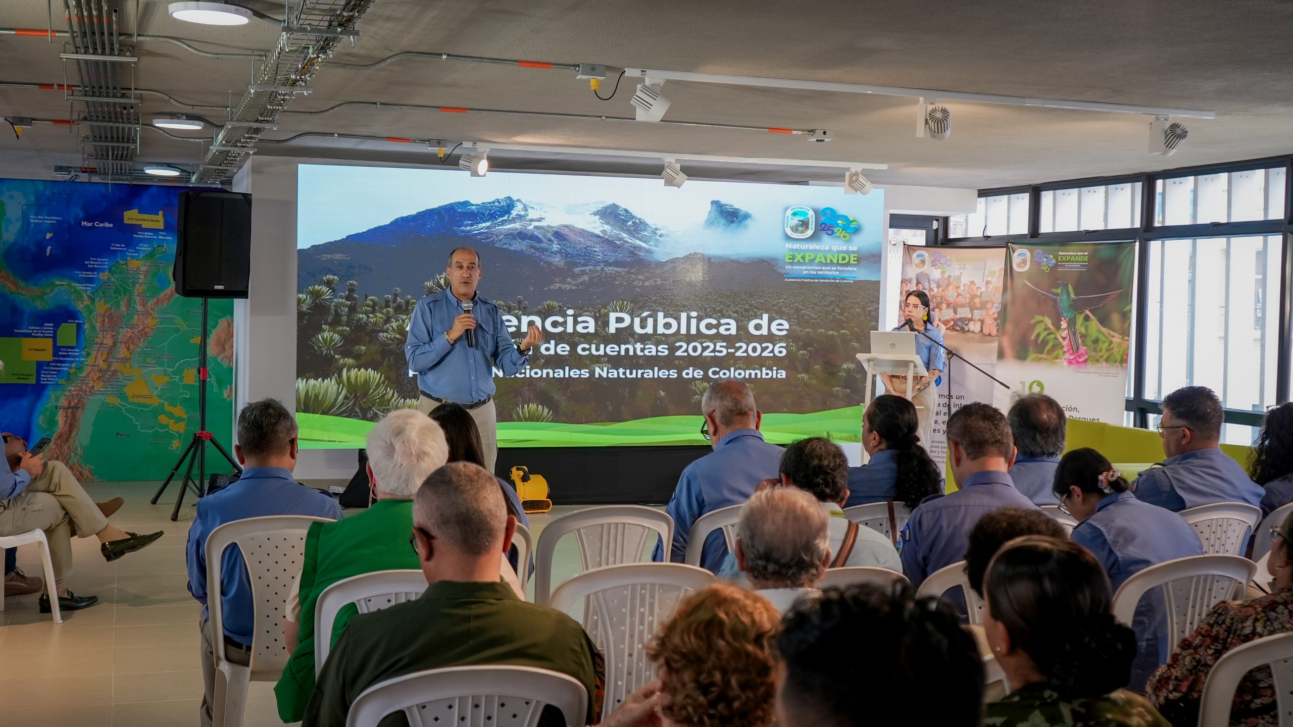 Parques Nacionales Naturales presentó avances ambientales, sociales, e institucionales durante su Audiencia Pública de Rendición de Cuentas.