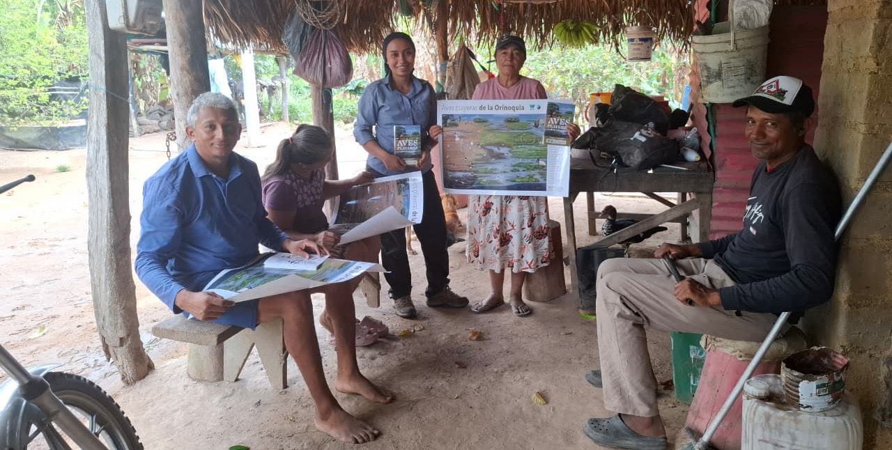 Las aves migratorias encuentran refugio en el Cinaruco y resaltan la importancia de sus ecosistemas inundables.