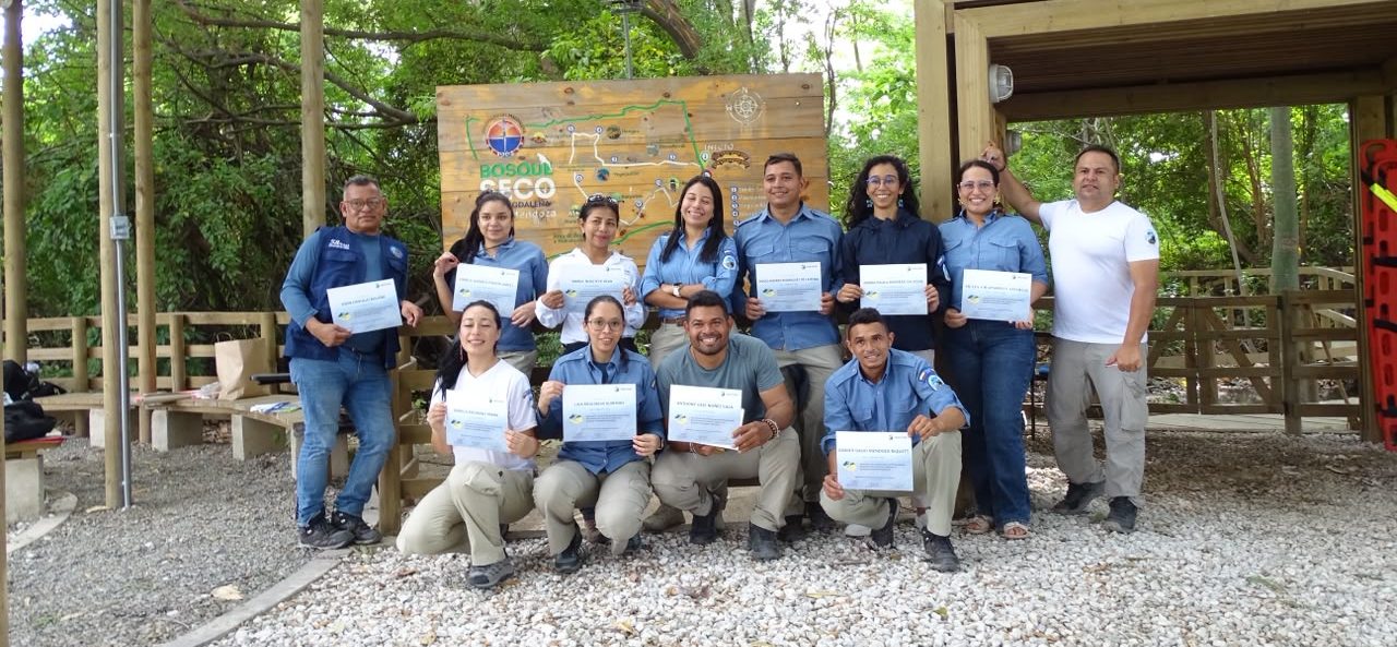 Guardaparques de la Sierra Nevada de Santa Marta fortalecen su labor con capacitación en interpretación del patrimonio