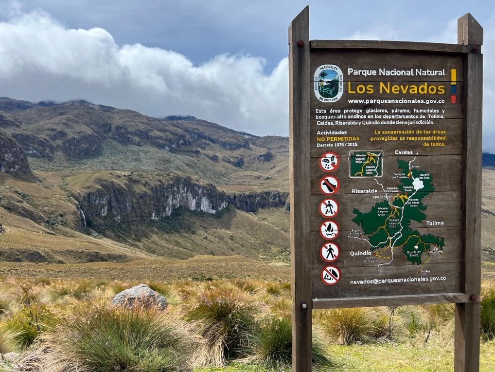 Herencia Colombia recorre los viveros de restauración del Parque Nacional Natural Los Nevados